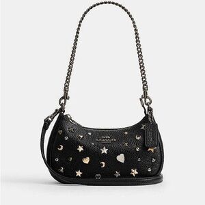 NWT Coach Teri Mini Crossbody Bag With Rivets CCE44